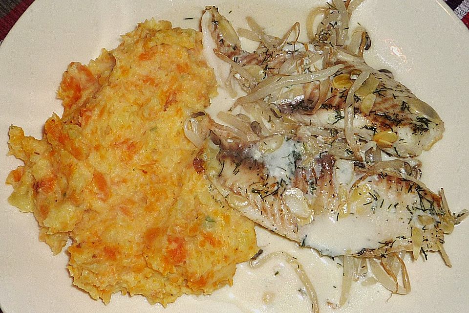 Kartoffel - Möhren - Püree