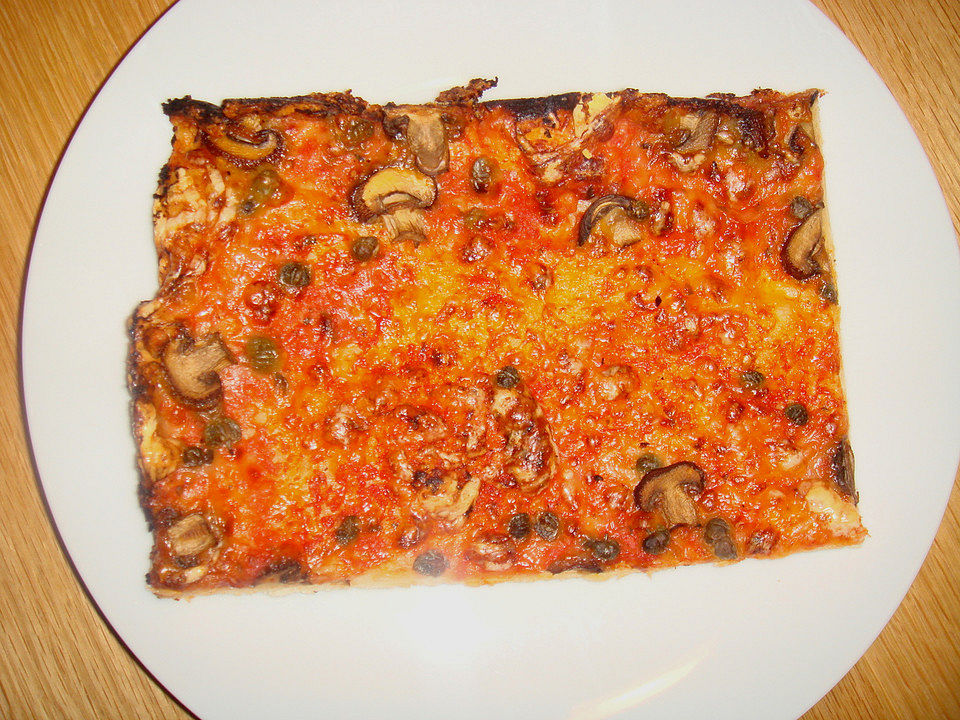 Pizza - Rezept für 8 Personen von Suppentopf| Chefkoch
