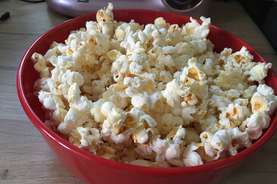 Süßes Popcorn aus der Mikrowelle