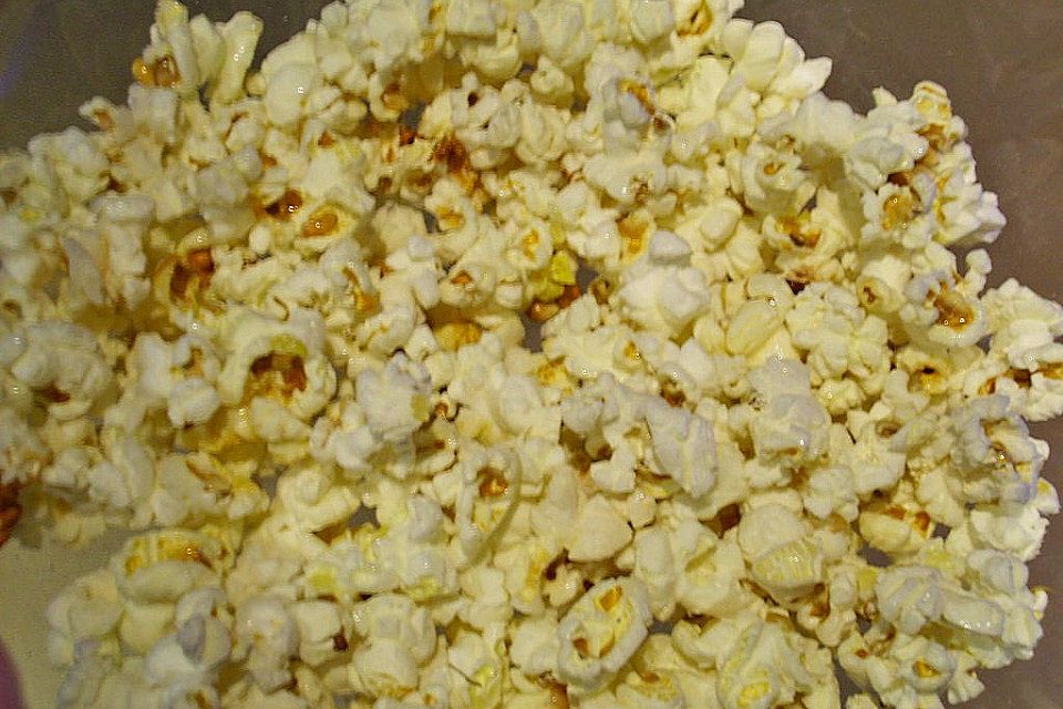 Süßes Popcorn aus der Mikrowelle