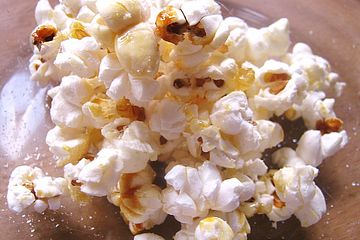 Süßes Popcorn aus der Mikrowelle