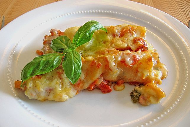 Cannelloni mit Gemüse-Hackfleisch-Füllung von hilda| Chefkoch