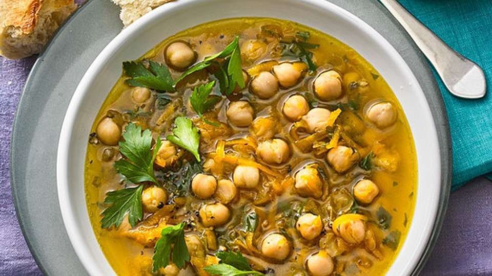 Griechische Kichererbsensuppe - Revithia soupa von handsabumsadaisy