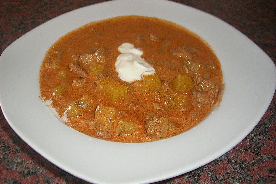 Kürbis - Gulasch