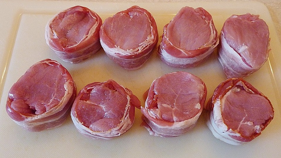 Schweinemedaillons in Portwein - Rahmsauce