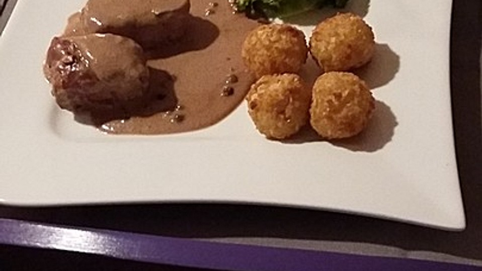 Schweinemedaillons in Portwein - Rahmsauce