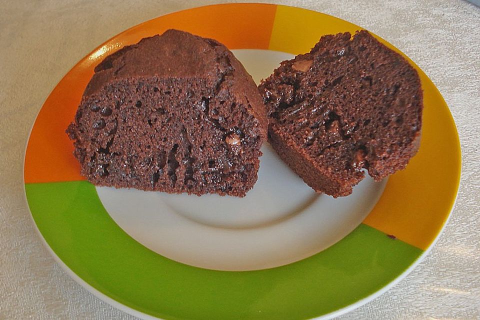 Double Chocolate Muffins Double Chocolate Muffins