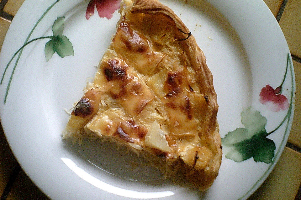 Sauerkraut-Ananas-Quiche