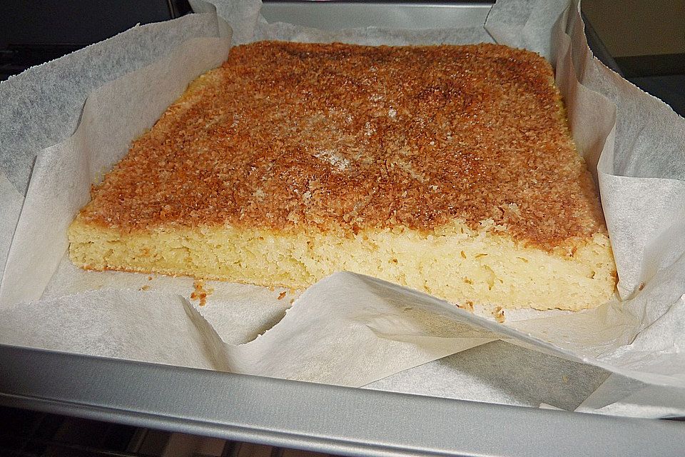 Buttermilchkuchen mit Kokos