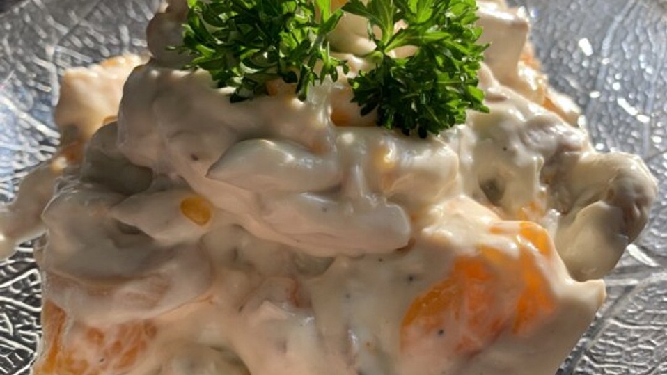 Fruchtiger Geflügelsalat von duffelino Fruchtiger Geflügelsalat von duffelino