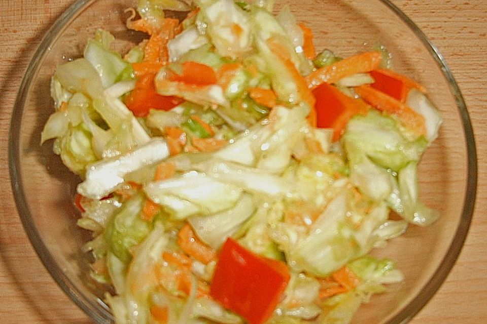 Bunter Weißkohlsalat