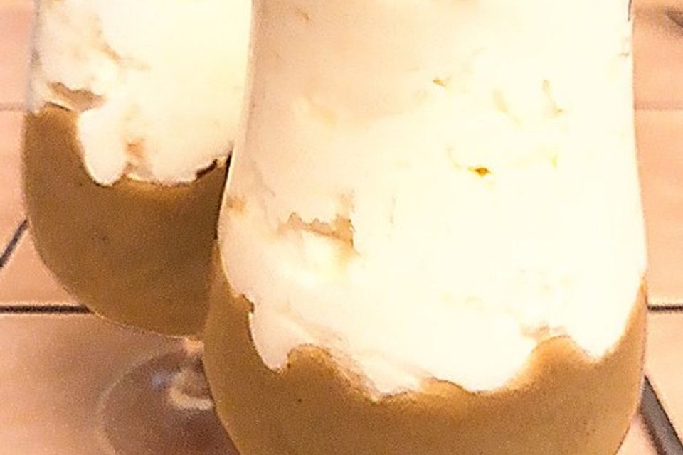 Bananenmus - Creme - Dessert
