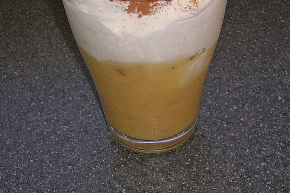 Bananenmus - Creme - Dessert