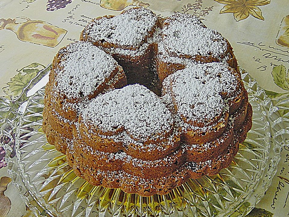 Rotweinkuchen mit Schokolade und Mandeln von PatLuc| Chefkoch