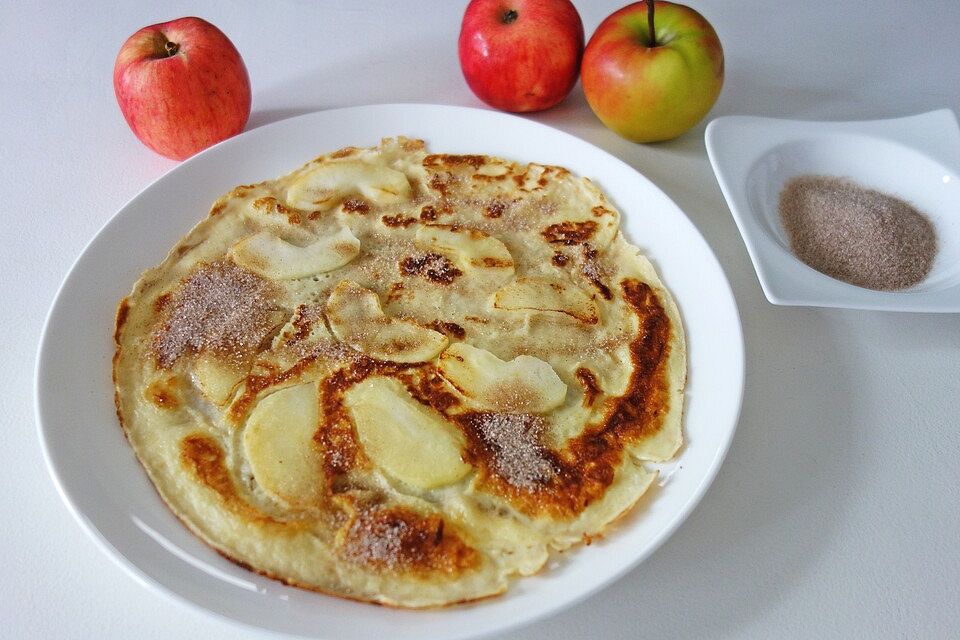 1 A Apfel-Eierpfannkuchen