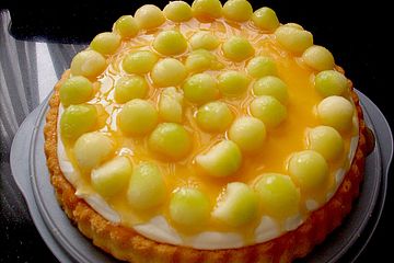 Melonenkuchen Melonen Obstboden Von Francette Chefkoch