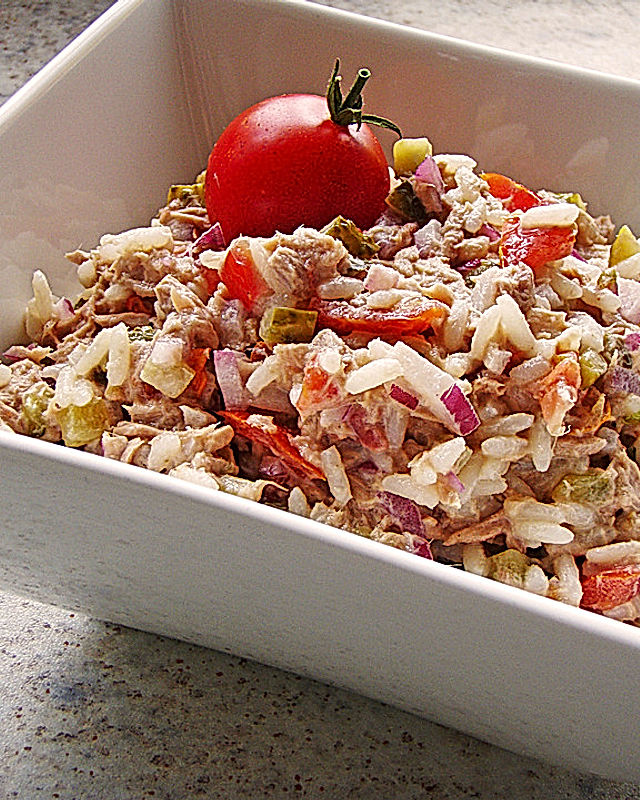 Thunfisch - Reis - Salat