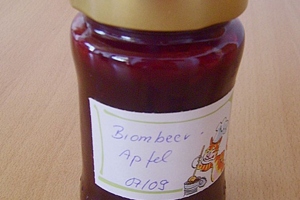 Brombeer - Apfel - Marmelade