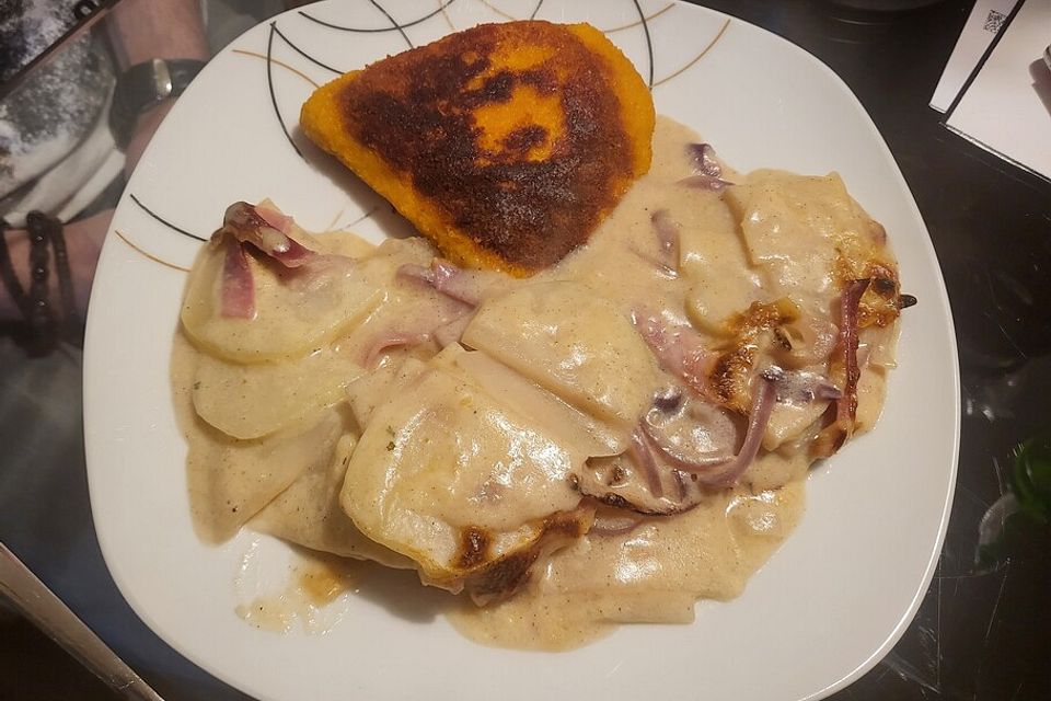 Überkrustete Kohlrabi Überkrustete Kohlrabi