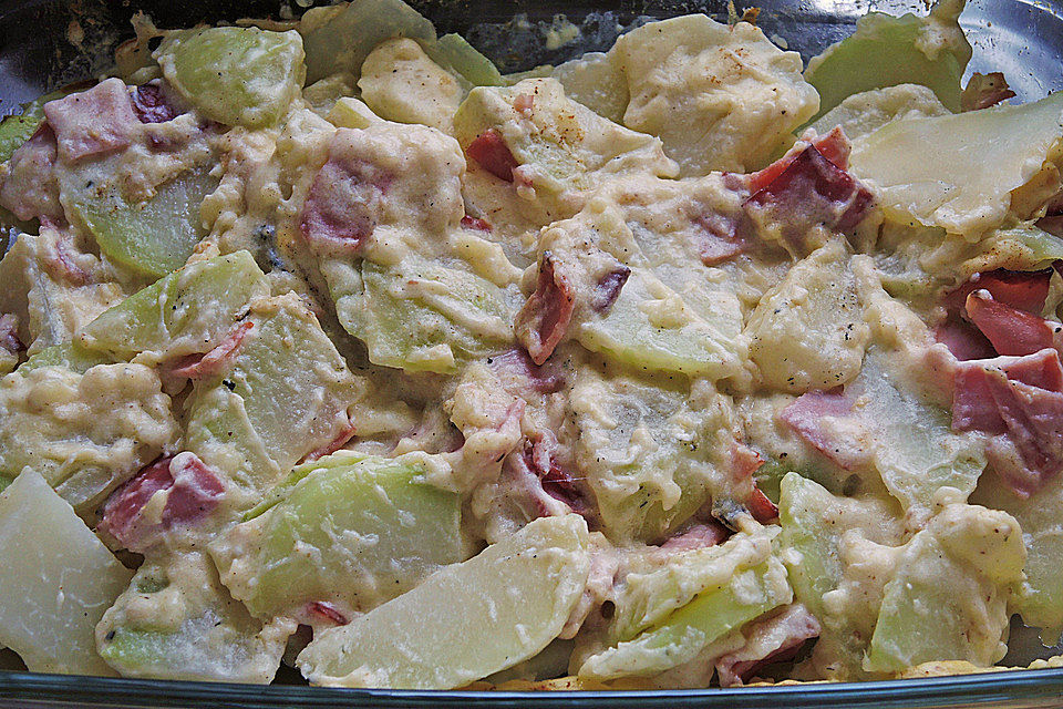 Überkrustete Kohlrabi Überkrustete Kohlrabi