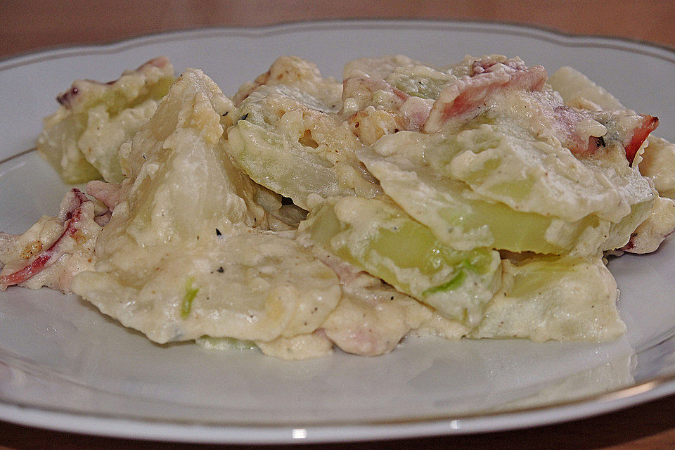 Überkrustete Kohlrabi Überkrustete Kohlrabi