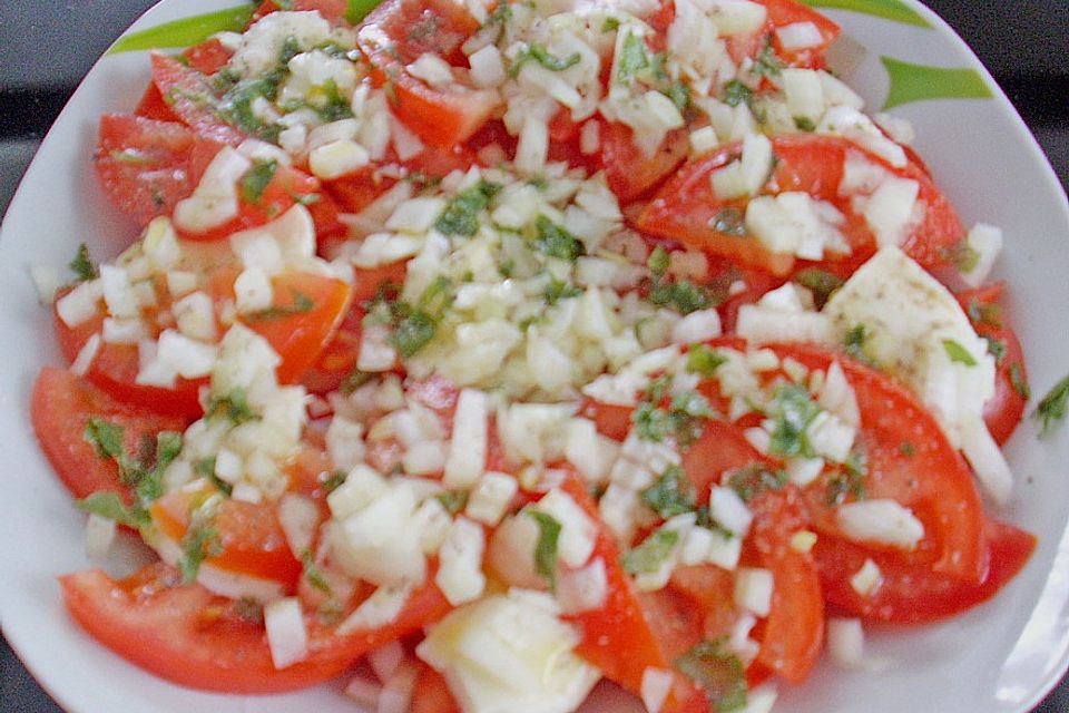 Tomaten - Mozzarella - Salat