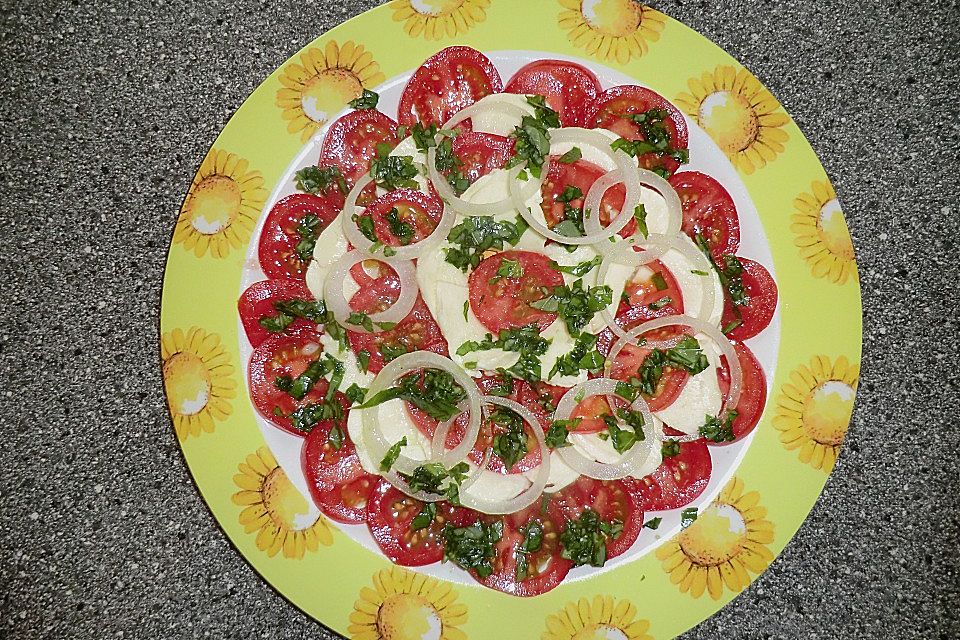 Tomaten - Mozzarella - Salat