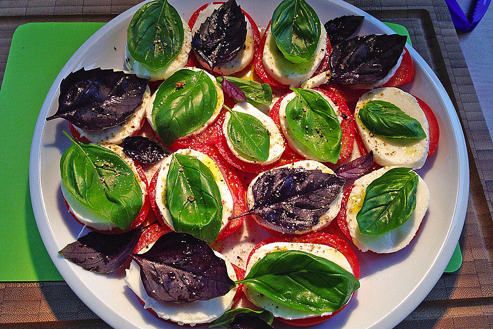 Tomaten - Mozzarella - Salat