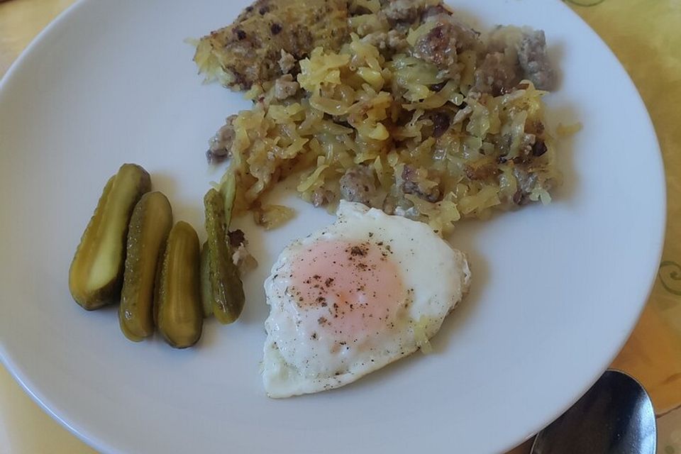 Fränkische Bierkutscherpfanne