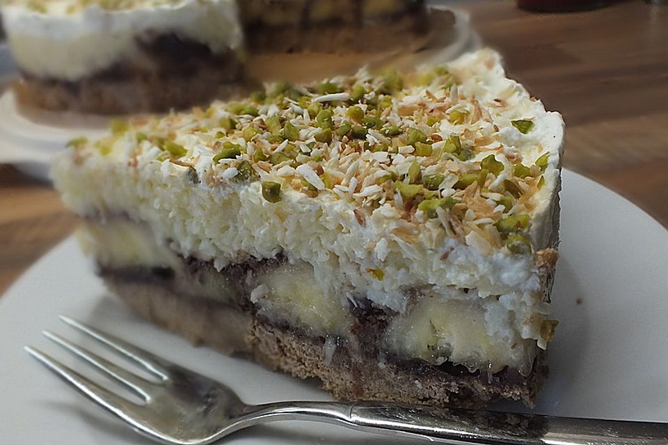 Chocolate - Coconut - Banana - Cream Pie