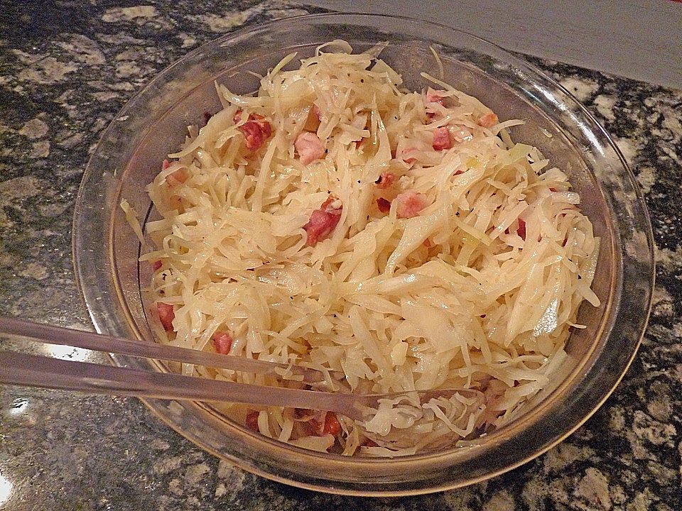 Warmer Krautsalat von boqueronita | Chefkoch