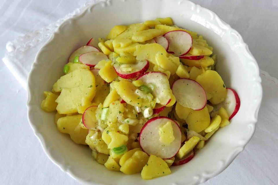 Lauwarmer Kartoffelsalat