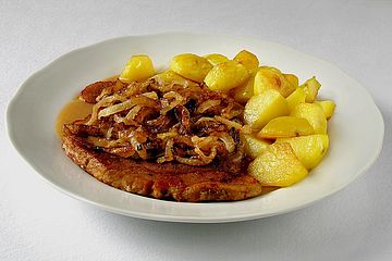 Wiener Zwiebelrostbraten