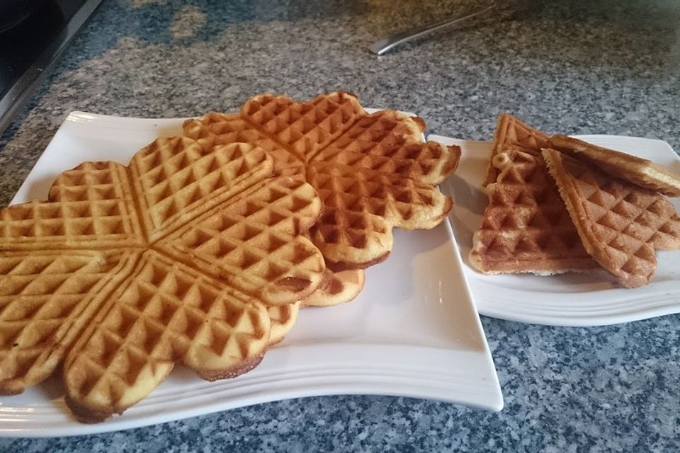 Waffeln ohne Ei