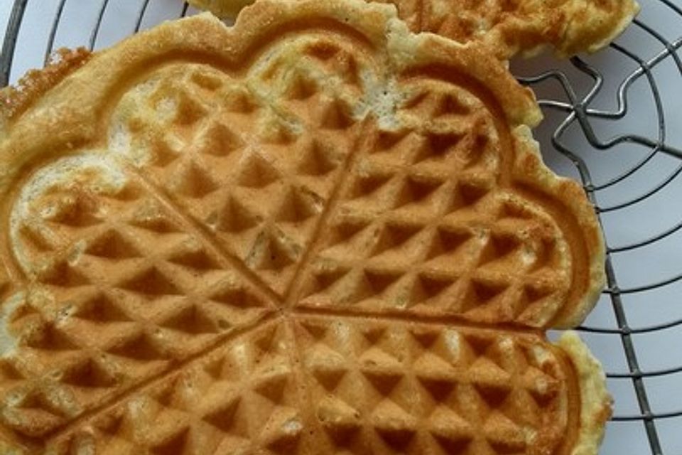 Waffeln ohne Ei