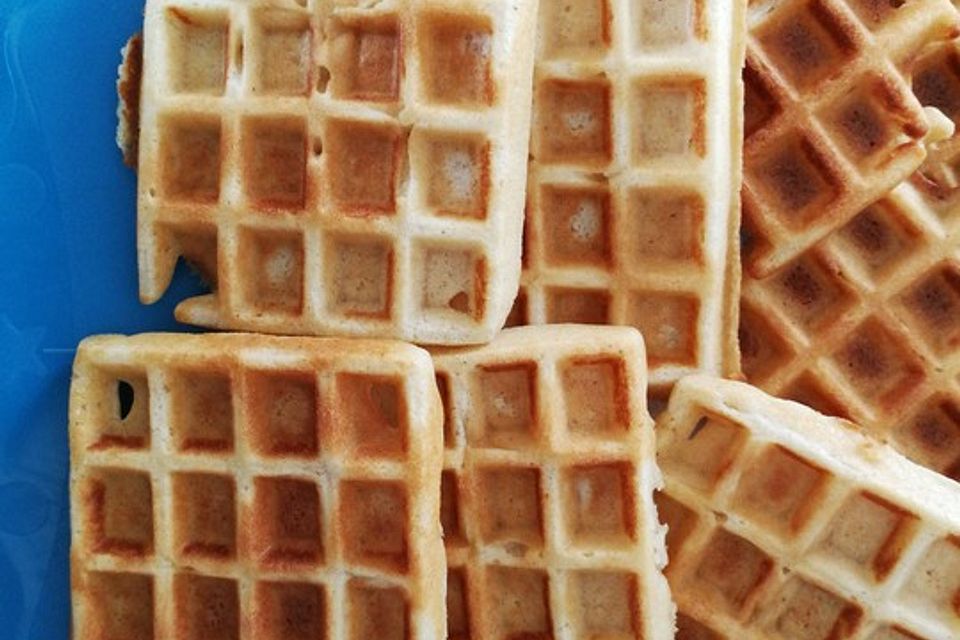 Waffeln ohne Ei