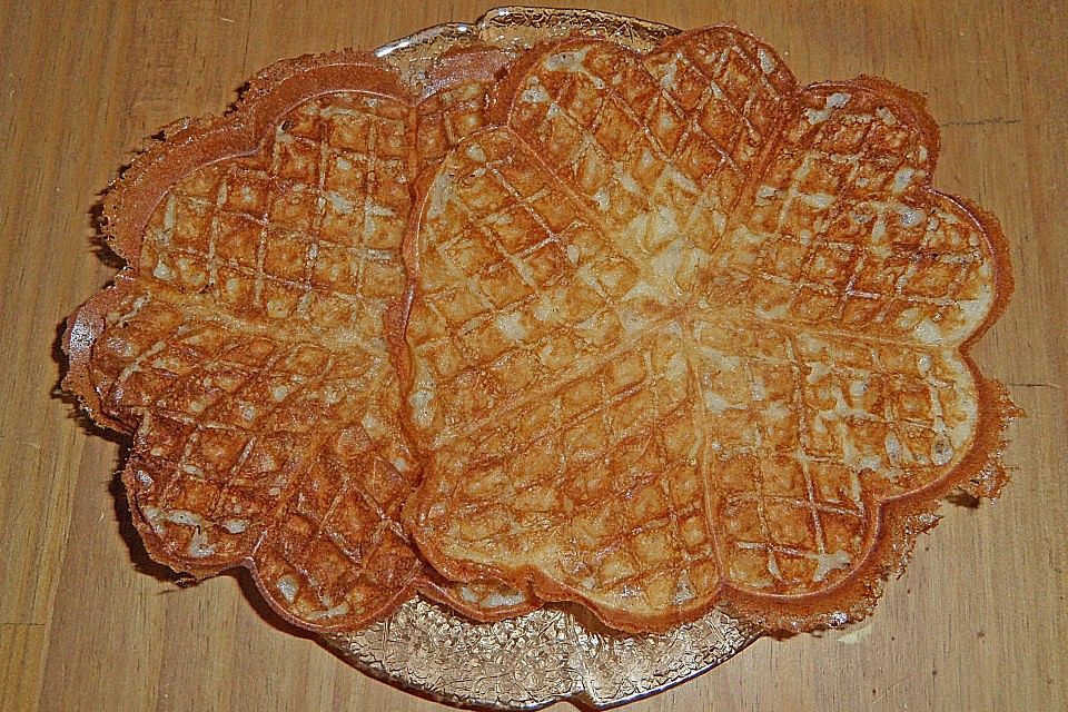 Waffeln ohne Ei