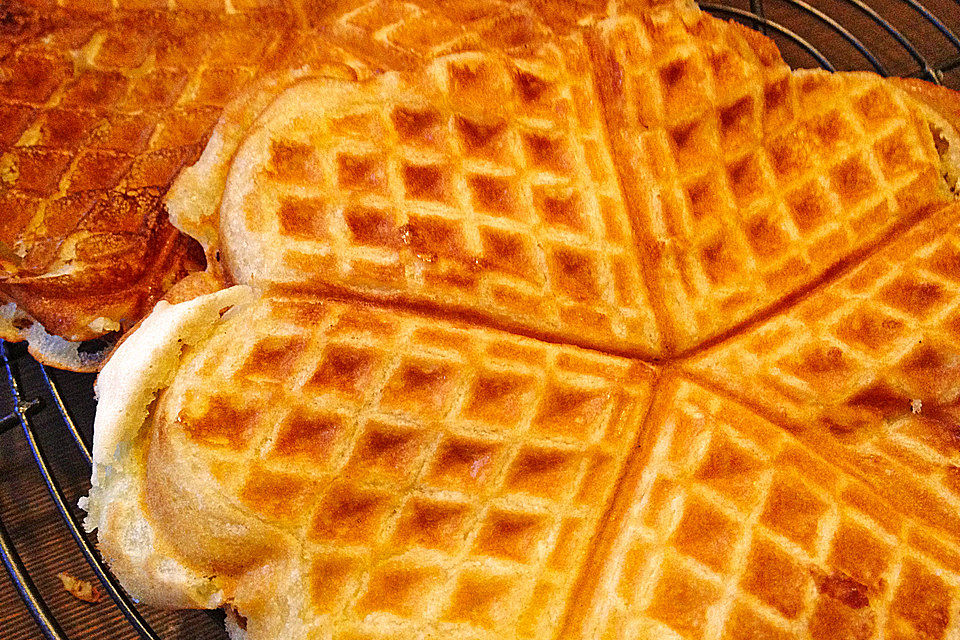 Waffeln ohne Ei