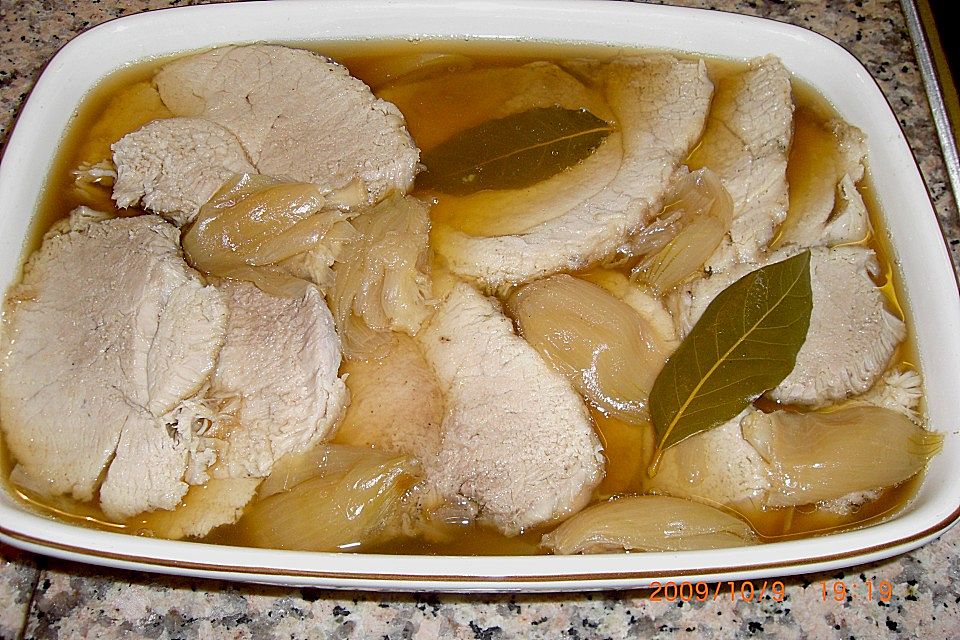 Sauerfleisch nach Holsteiner Art