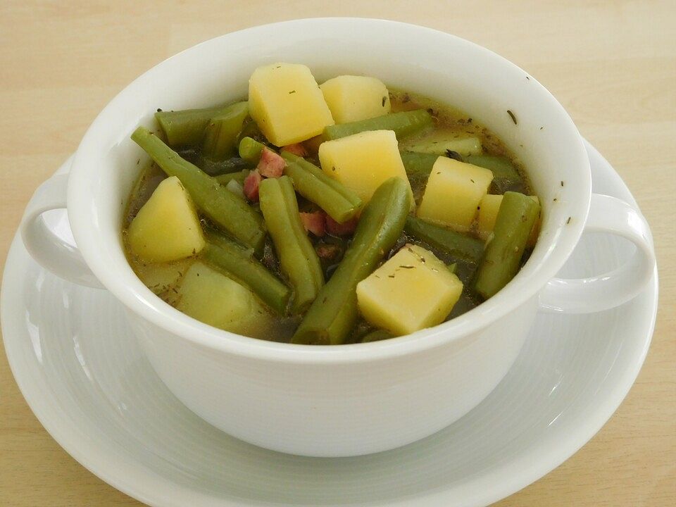 Schnippelbohneneintopf mit Kartoffeln von torte1000| Chefkoch Schnippelbohneneintopf mit Kartoffeln von torte1000| Chefkoch