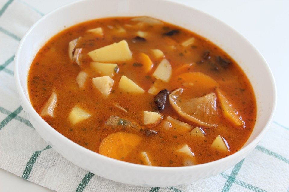 Böhmische Kartoffelsuppe