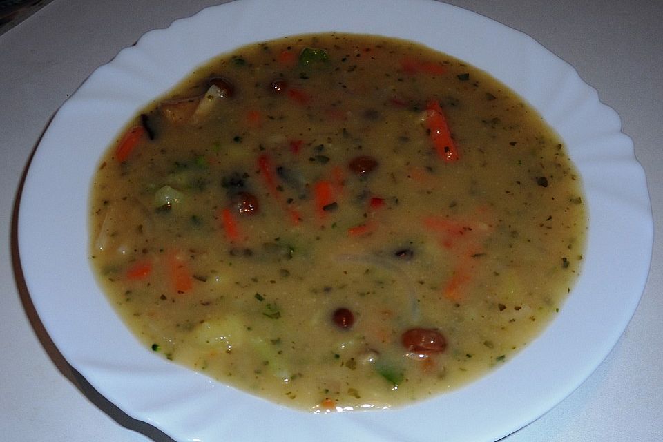 Böhmische Kartoffelsuppe