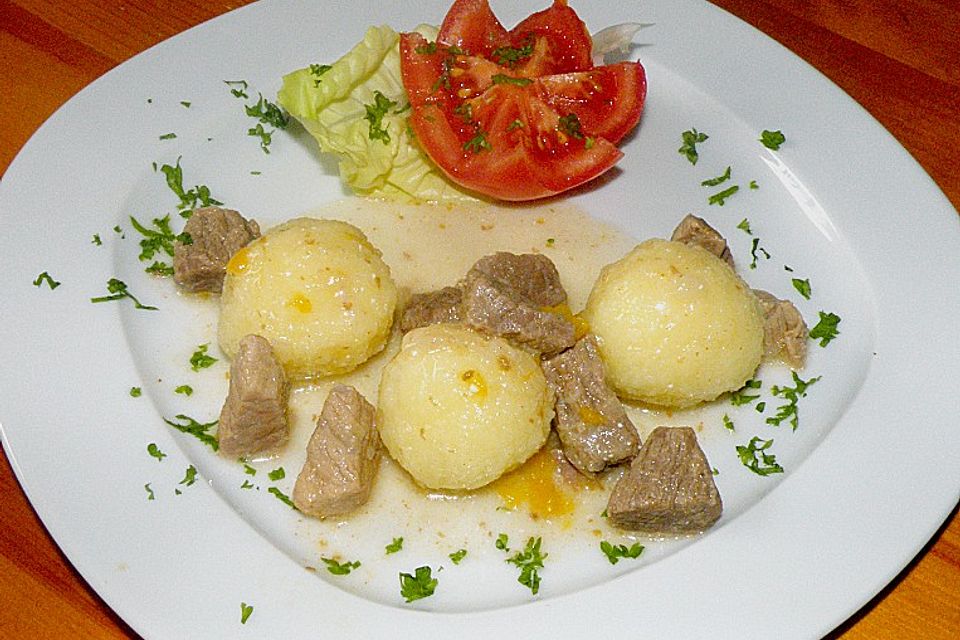 Kartoffel - Grießknödel