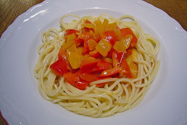Feurige Paprika-Tomatensoße von elis-nbg| Chefkoch