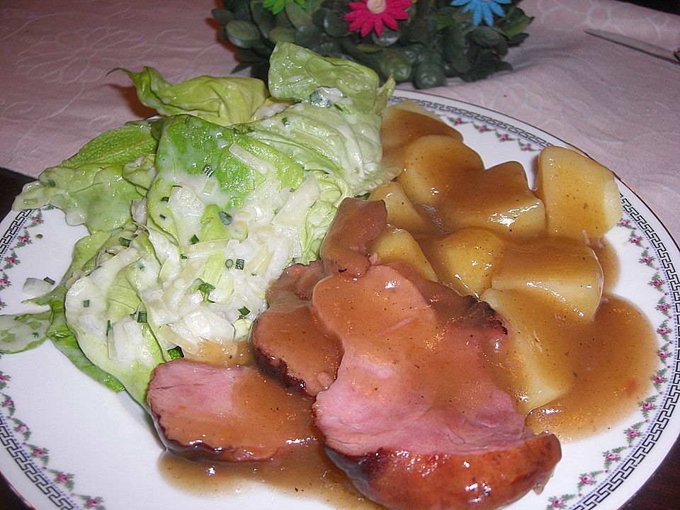 Biersosse Rezepte - Spanferkel-krustenbraten Mit Dunkler Biersoße