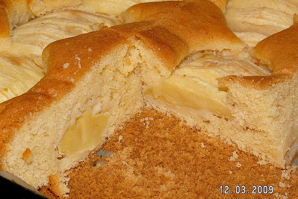 Rosinenkinds schneller Obstkuchen