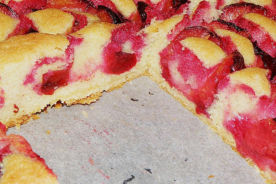 Rosinenkinds schneller Obstkuchen