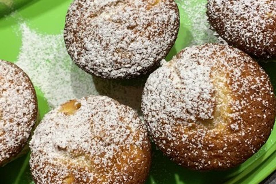 Apfel-Marzipan-Muffins