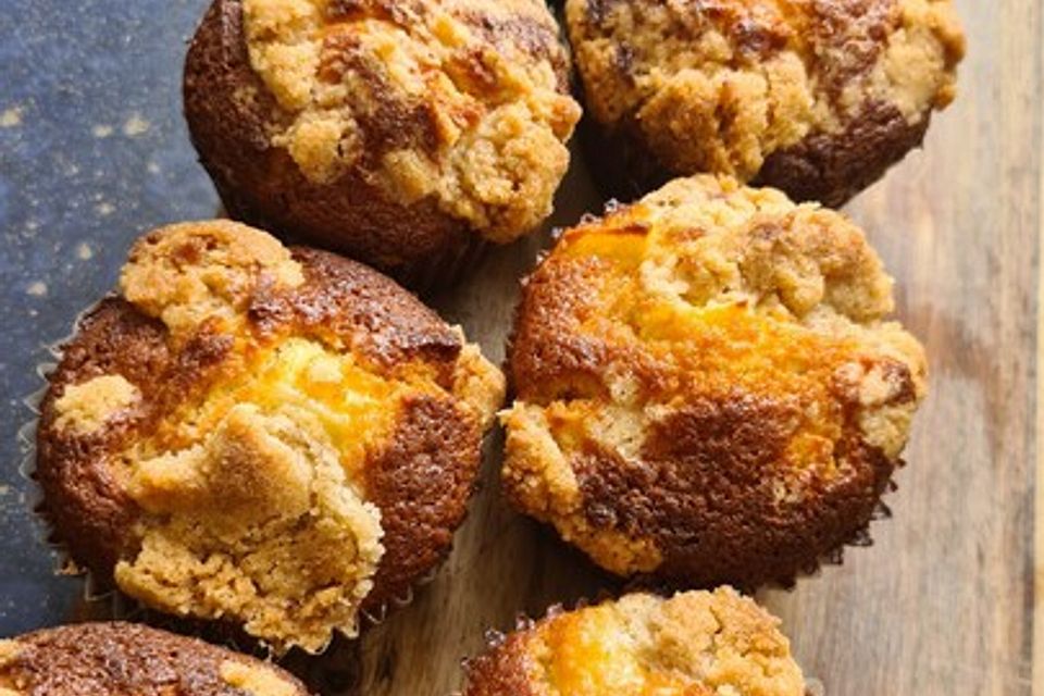 Apfel-Marzipan-Muffins