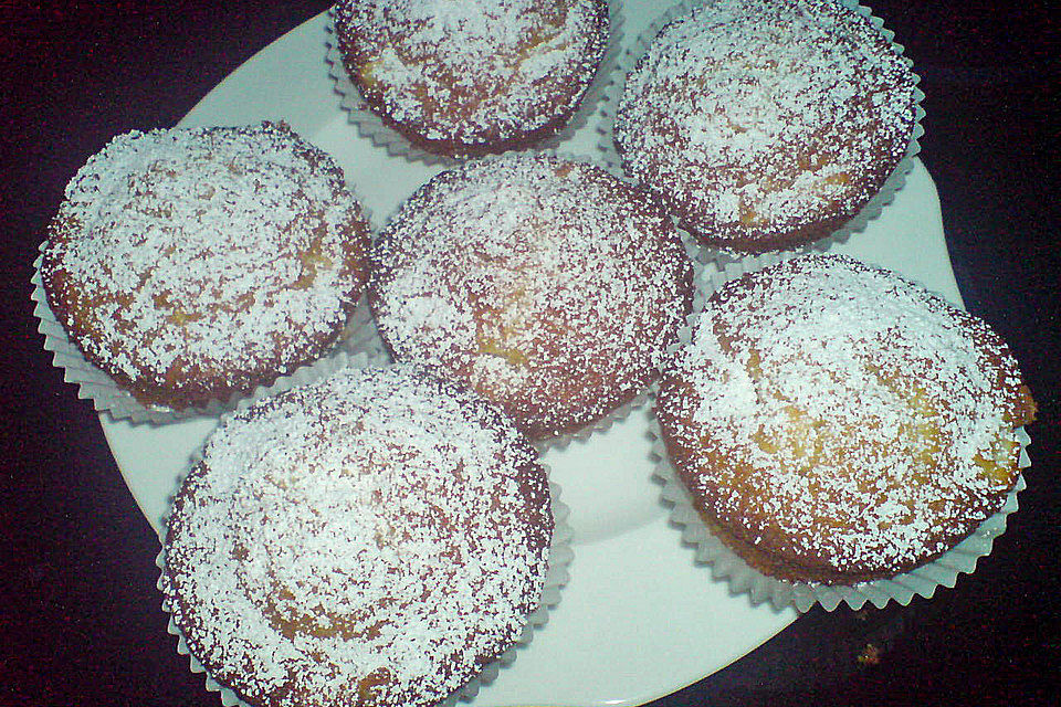 Apfel-Marzipan-Muffins